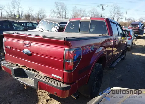 2013 Ford F-150 Fx4 from USA, damaged, VIN 1FTFW1ET3DFD35130